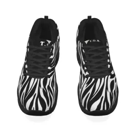 Zapatillas Negras Running -Colección Zebra Lovers