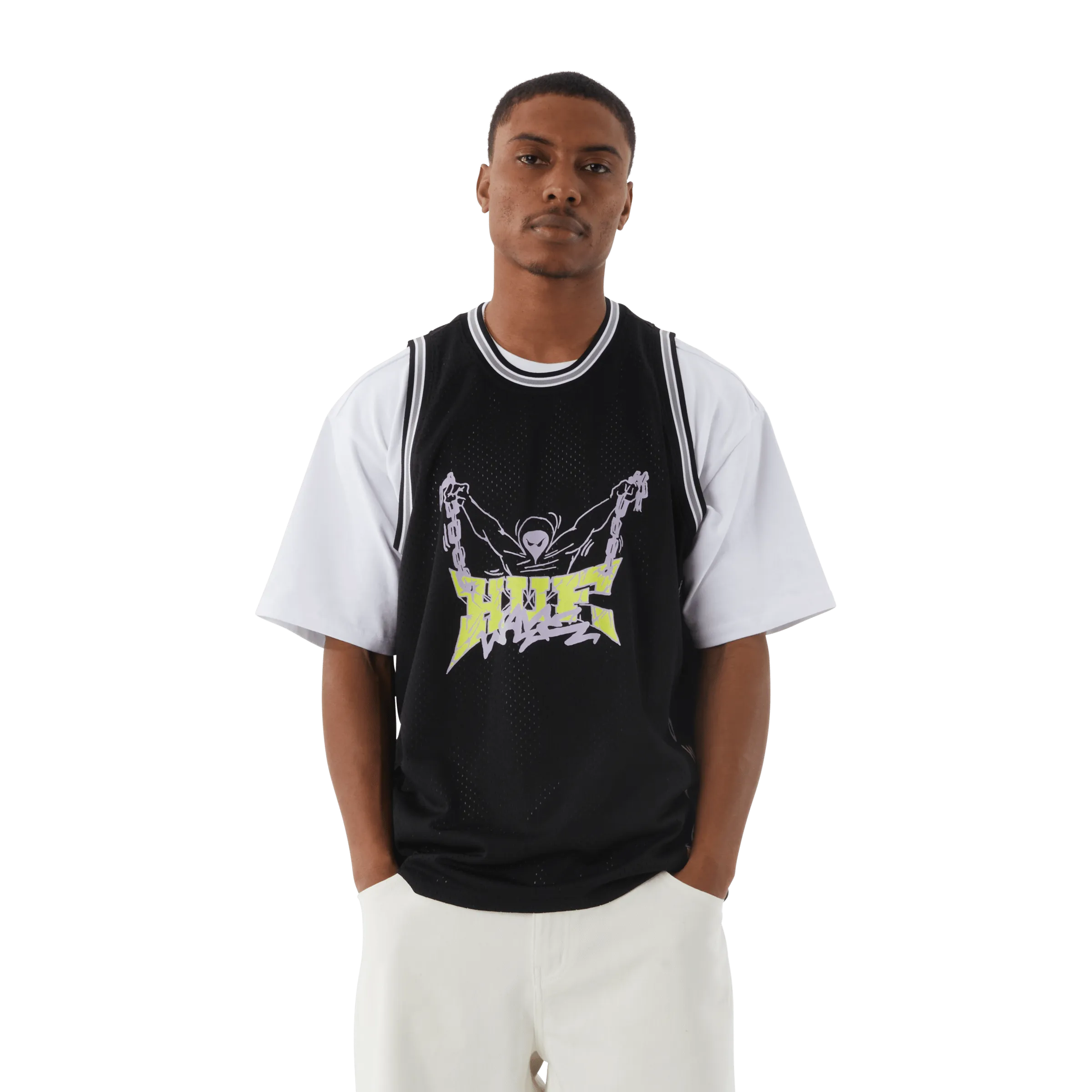 Zine Mesh Basketball Jersey