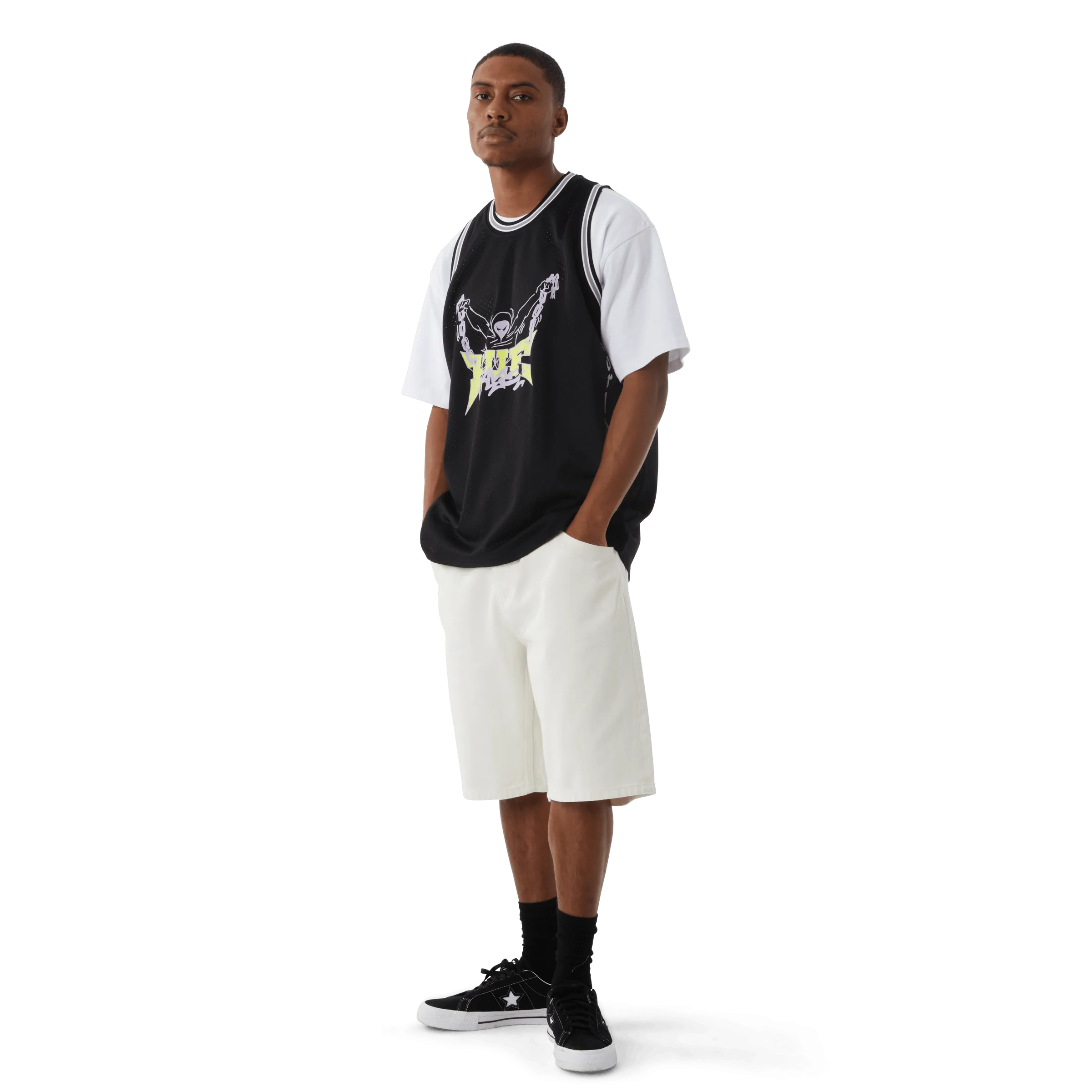 Zine Mesh Basketball Jersey