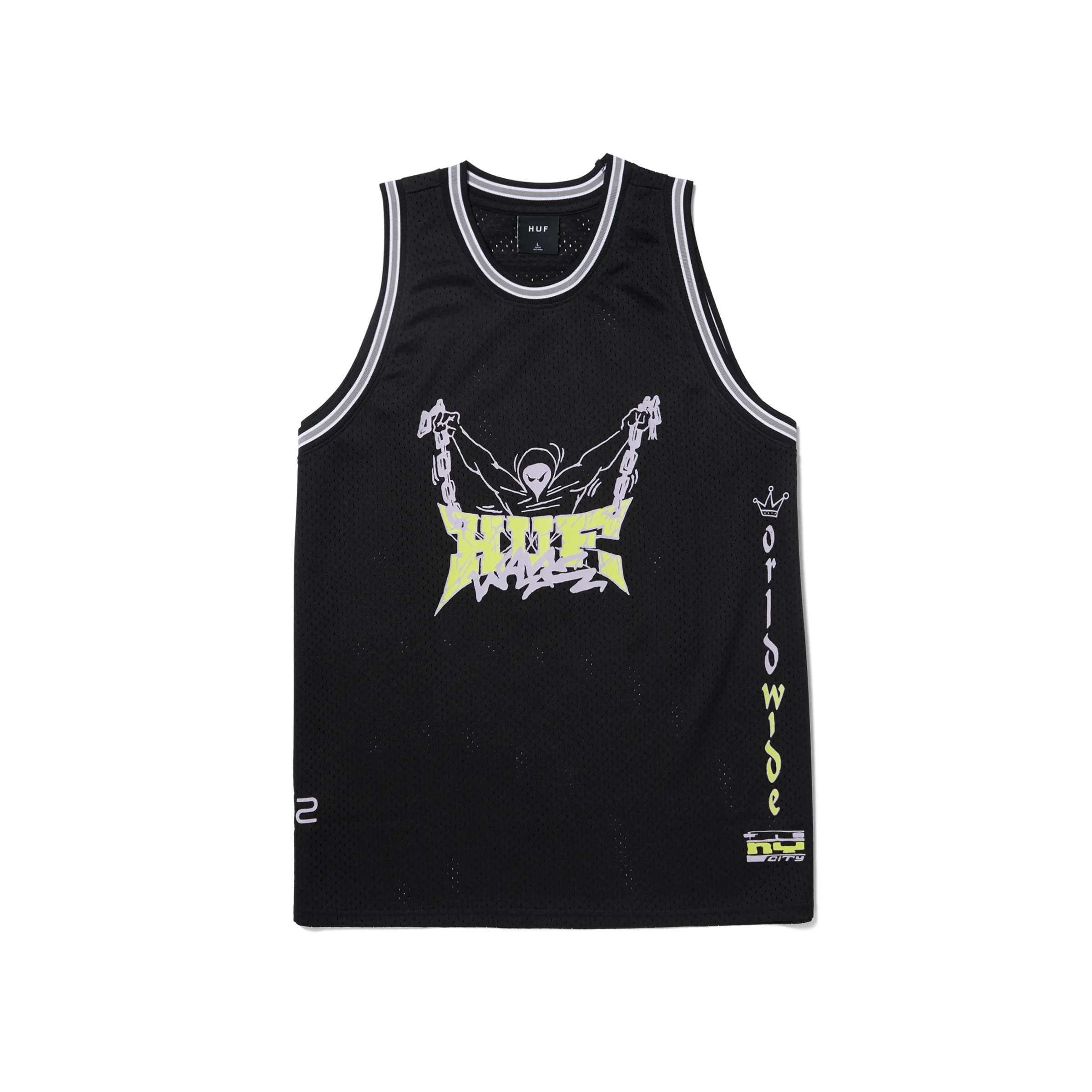 Zine Mesh Basketball Jersey